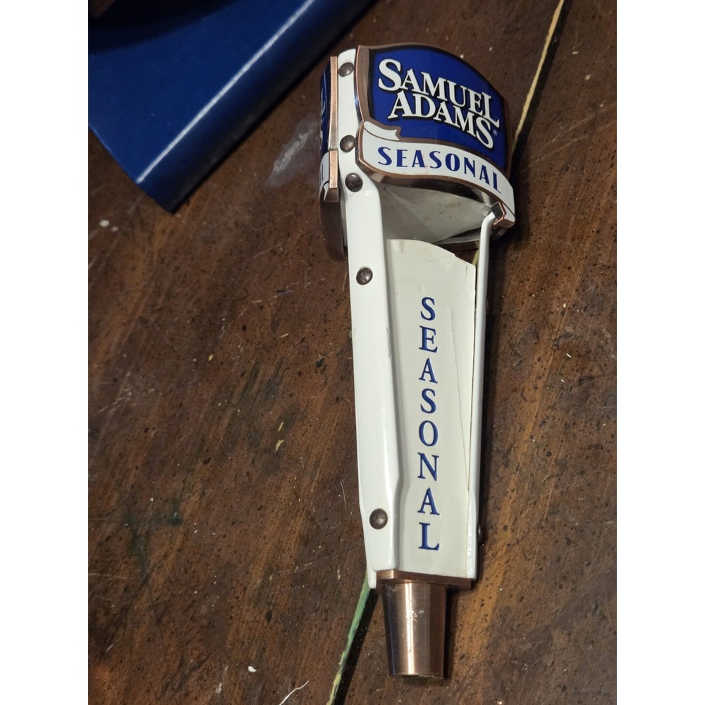 Samuel Adams Seasonal  3-Sided 10" Draft Beer Tap Handle w/ labels